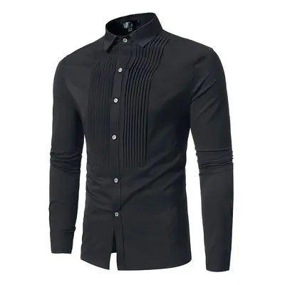 blue plisse dress Wrinkle Free Cotton Stretch Light Royal Blue Dress Shirt (Item cc73) main image 1