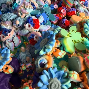 3D Printed Articulated Wiggle Packs | Small & Medium size | Fun Wiggle Box Collectible Stress Relief Fidget Toys, Collectibles, and 3D Prints
