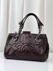 Pre-owned CHANEL As Shown Shoulder Bags coin purse handbag, cowhide leather MR18062026B643