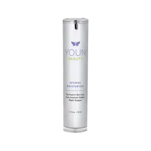 YOUN BEAUTY RETINOL MOISTURIZER - 2.5% Retinol, Aloe, Green Tea, Propolis, Hyaluronic Acid - Nighttime Moisturizing Cream for Fine Lines & Wrinkles - 1.7 oz