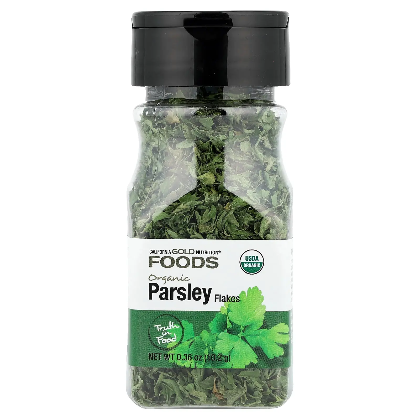 California Gold Nutrition Foods, Organic Parsley, 0.36 oz (10.2 g)