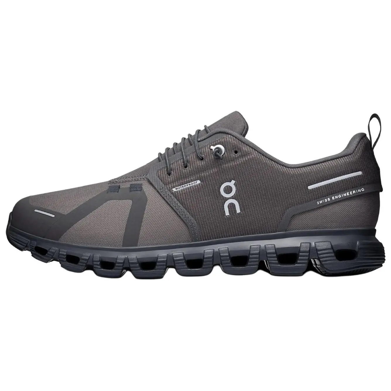 On Cloud 6 WP Men's Low-Top Running Shoes with Waterproof and Slip-Resistant Features in Black-Gray Trending Shoes, House White Official Shoes to Get / Maison Mihara