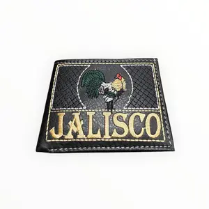 Billetera Vaquero Jalisco Cartera Vaquera de Estado Jalisco Western Style Wallet
