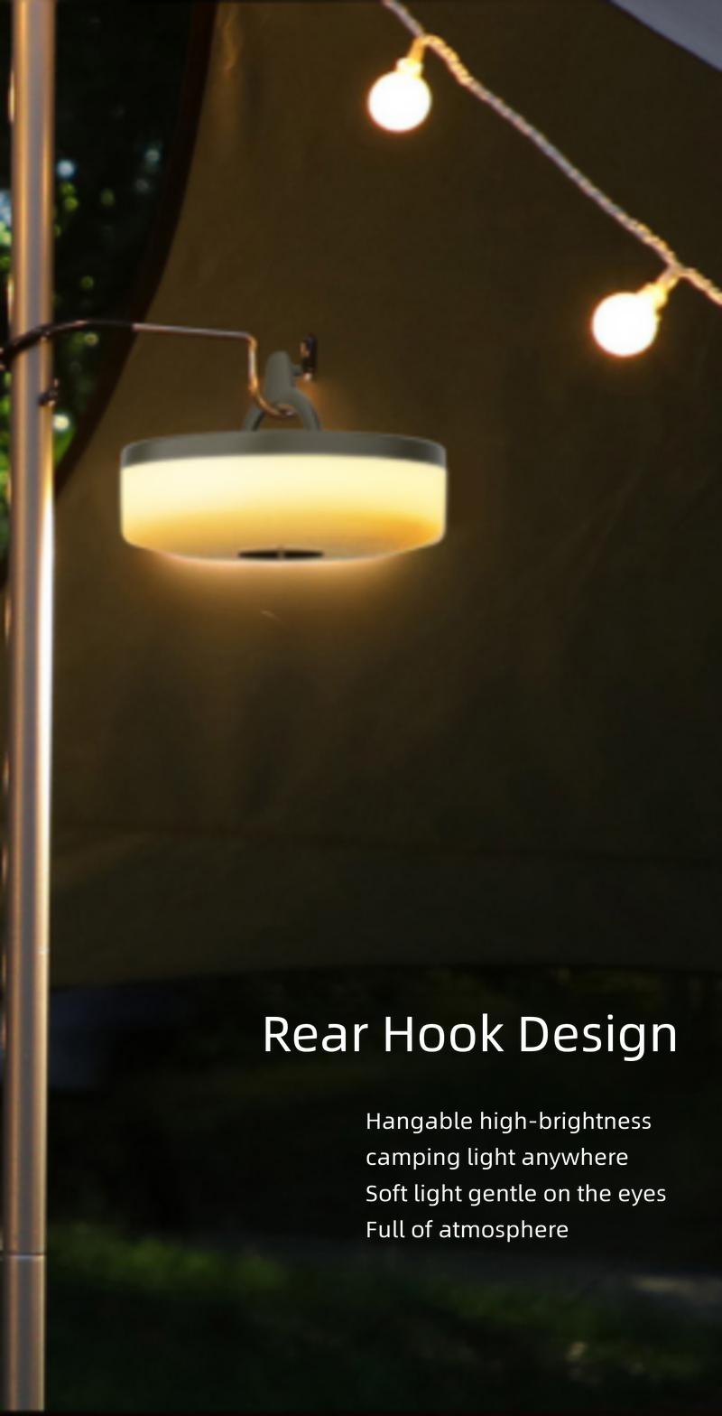 Camping Light Outdoor Canopy Tent Light Decorative LED Small String Lights Camp Lighting Atmosphere Light