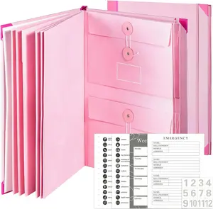 Document Organizer | Life Binder for Important Documents-Thin,easy access,smart storage,for Baby Passports,Birth Certificates&Important Papers,Office&Home Storage,For Mom Mother's Day