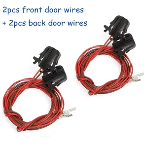 Car Door Light Wiring Harness–Plug & Play Cable Connector Kit for VW Passat/Golf/Jetta/Tiguan/Scirocco/Touareg, LED Accessories