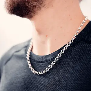 Silver Rolo Chain