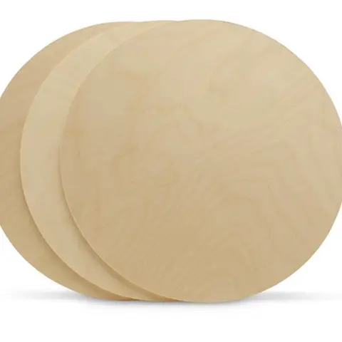 18inch Circles - 1/4inch thick Birch Plywood - 3 Pack