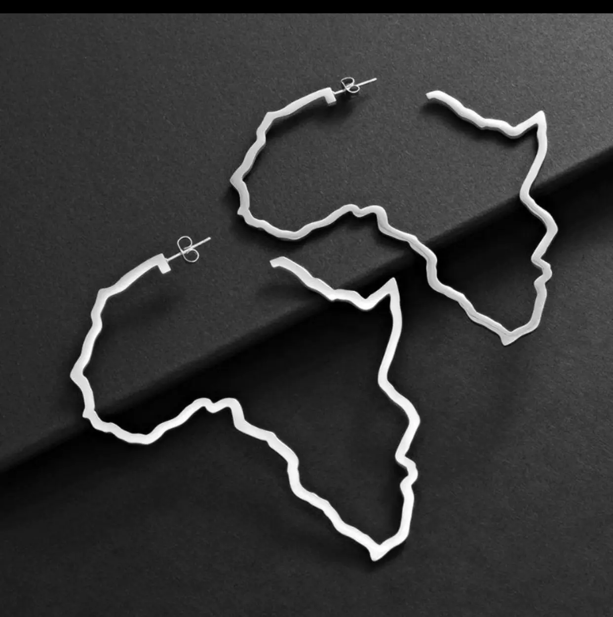 African Hoop Earrings