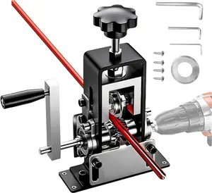 Wire Stripper Machine Drill Powered Hand Crank, 0.06-1 Inches Gauge Wire Peeler for Scrap Copper Recycling