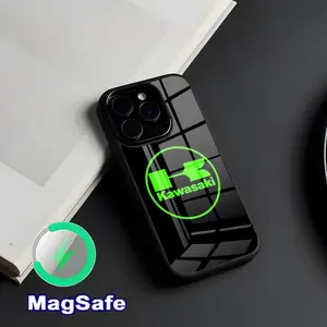 Kawasaki Motorcycle Phone Case Magnetic glass case for iPhone 17 Pro Max 16 15 14 13 11 Pro Max Plus Phone case