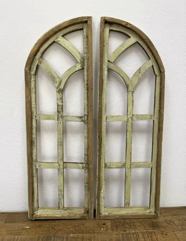 36" Bari Wood Arches set - Timeless Home Accent