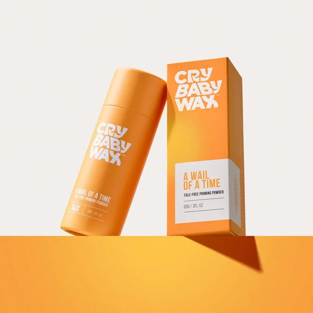 A Wail of a Time Talc-Free Priming Powder Body Care Pre-Wax Powder Aluminum-Free