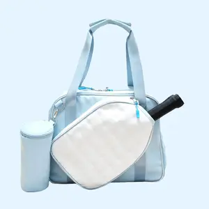 Jusenda Unisex 3-in-1 Multi-Function Pickleball/Tennis Crossbody Bag with Crossbody Strap, Waterproof Design, Insulated Pouch, Includes Paddle Cover, Easy to Carry for Outdoor Play