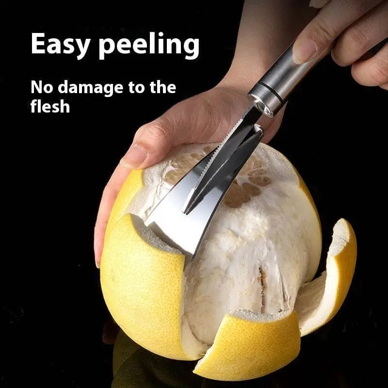 Orange-peeling Device Stainless Steel Household Peeling Kitchen Gadgets Utensils Peeler