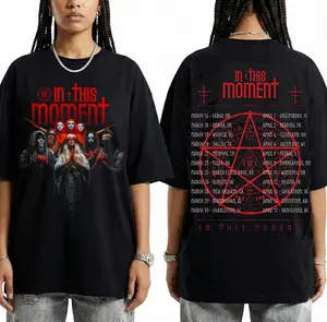 In This Moment Shirt - Sleeping With The Enemy Tee, Theatrical Metalcore Energy & Dark Glam Vibes, TikTok Viral Fit