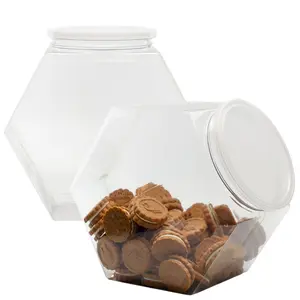 Gallon Plastic Container Candy Jars (2-Pack)