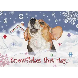 Pipsqueak Productions  Beagle Holiday Boxed Cards