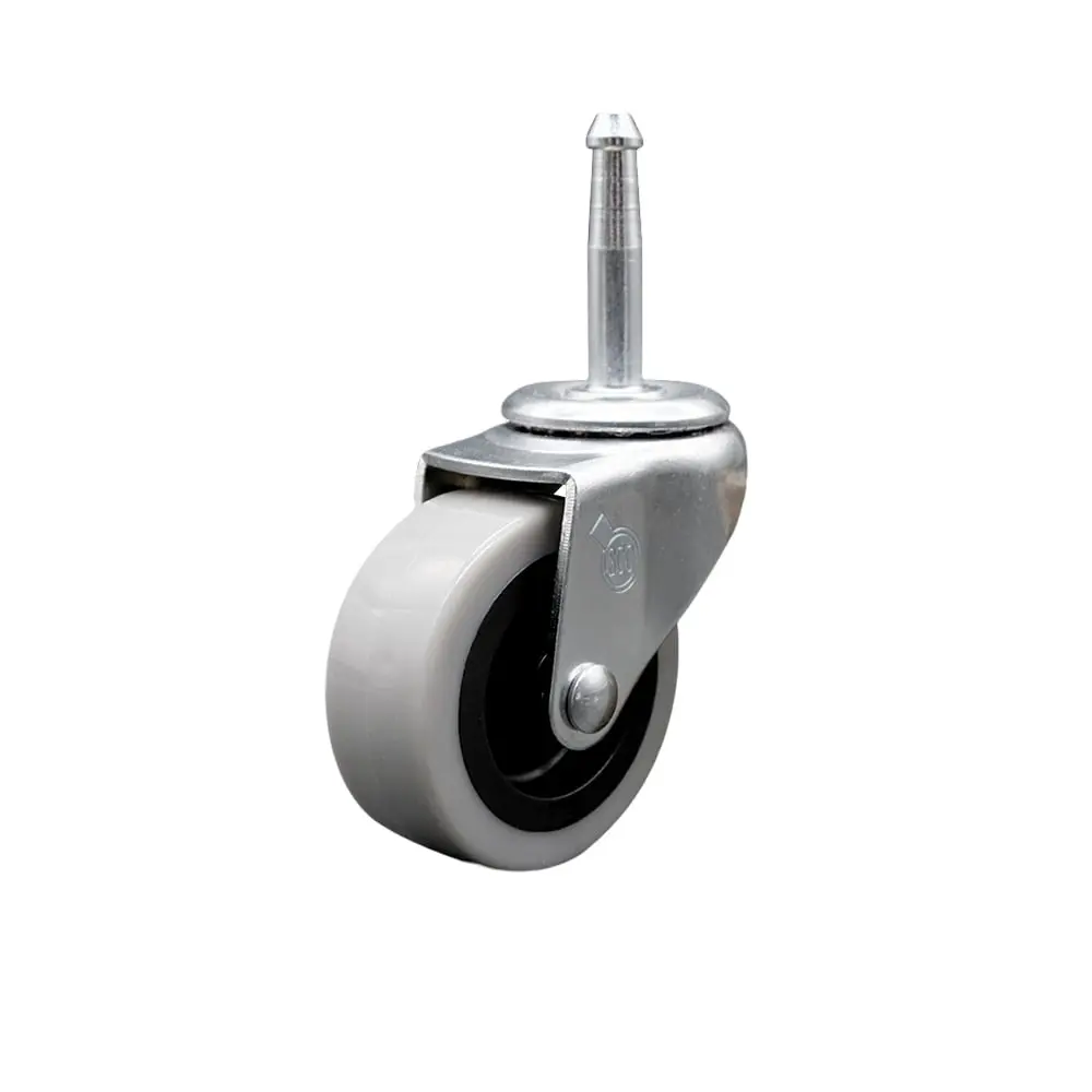 Service Caster SCC-GN05S210-TPUS 2 in. Swivel Polyurethane Caster Wheel & 0.31 in. Grip Neck Stem Caster