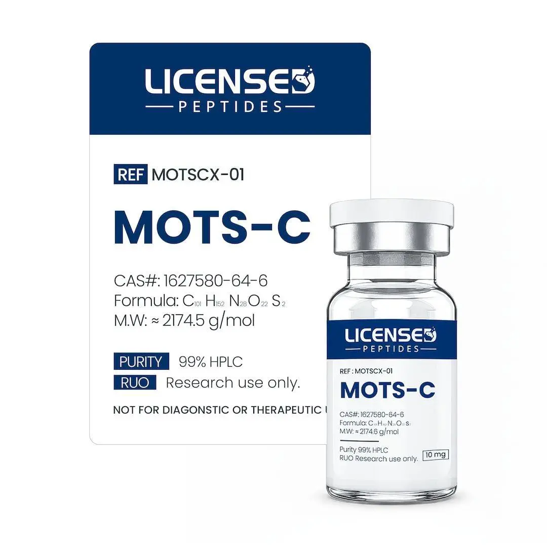 MOTS-C Vial, 40mg - Laboratory-Grade Research Supply for Research & Laboratory Applications
