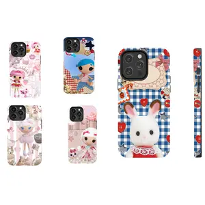 Cute Pink Lalaloopsy Girl LIke Phone Case Protection, Shockproof For IPhone 17-12, Pro Max, Pro Plus, and Samsung S25 24 23 Safety Case