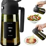 Olive Oil Sprayer for Cooking, 16Oz/470Ml Glass Light-Proof Oil Pourer for Kitchen, Air Fryer, Cooking, Salad, and BBQ by SWEET VIEW Kitchenware Bottle