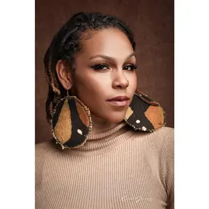 Mudcloth Earrings XL