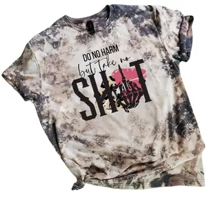 Do No Harm Take No Sht Bleached Tee