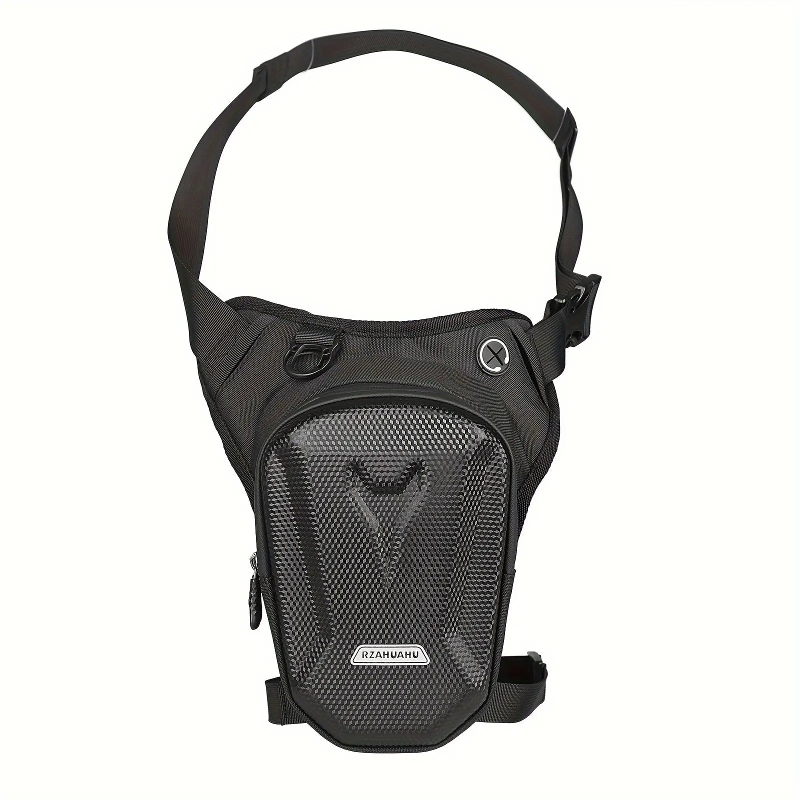Men's Tactical Knight Riding Crossbody Bag - Versatile, Waterproof Waist Bag with Adjustable Strap for Item Protection, Versatile Bag