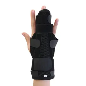Breathable Finger Splint, Adjustable Support Brace for Sprain & Tendonitis