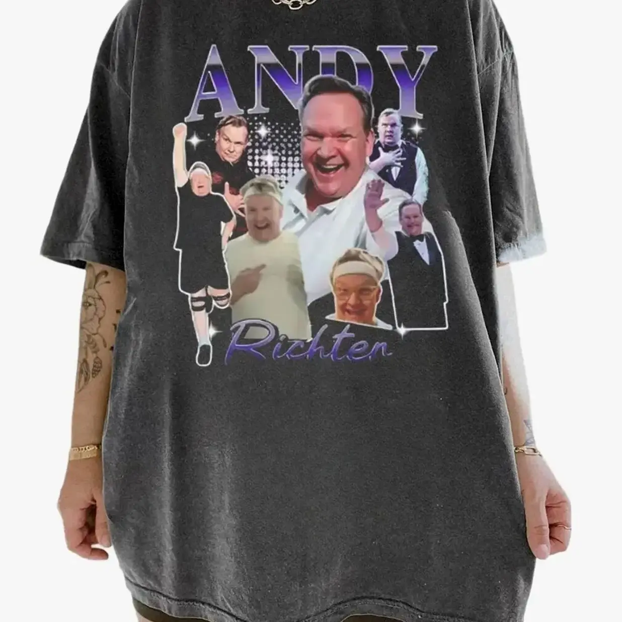 Andy Richter Actor Tv Show Funny T-Shirt, Funny Graphic Andy Tee Gift Apparel Cotton Casual Tee, Gift For Women, Gift For Man