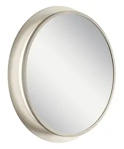 Chennai 30"W Premium Backlit LED Bathroom Vanity Wall Mirror, Satin Nickel Finish  by Kichler