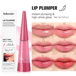 1Pcs Lip Plumping Serum Hydrating & Volumizing Lip Plumper Gloss Balm with Nourishing Hyaluronic Acid & Moisturizes Womens cosmetics holiday gift