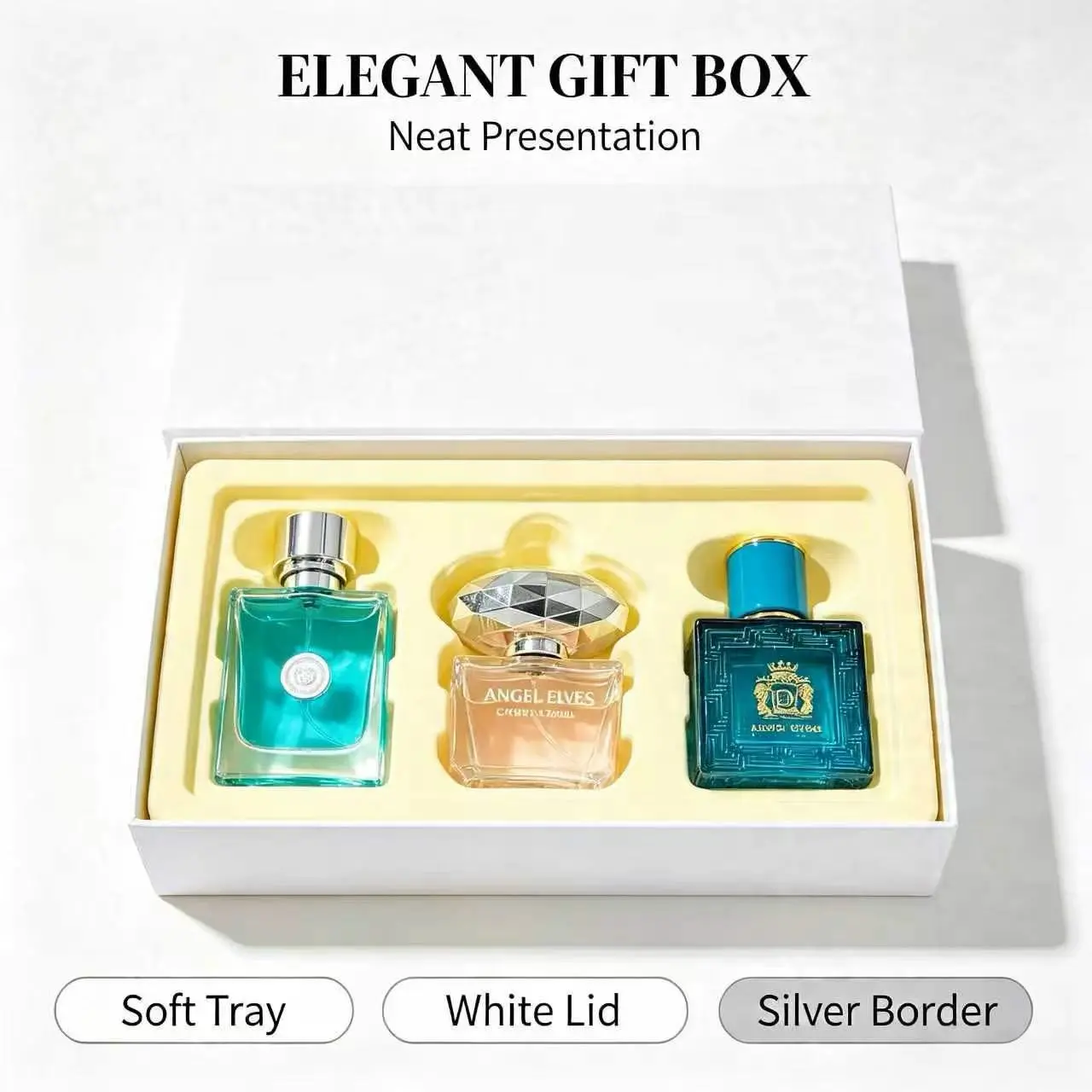 3Pcs ANGEL ELVES Ladies Perfume Luxury Gift Box Set For Her