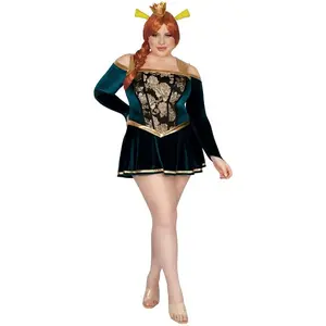 Plus Size Women's Sexy Ogre Princess Costume Dress