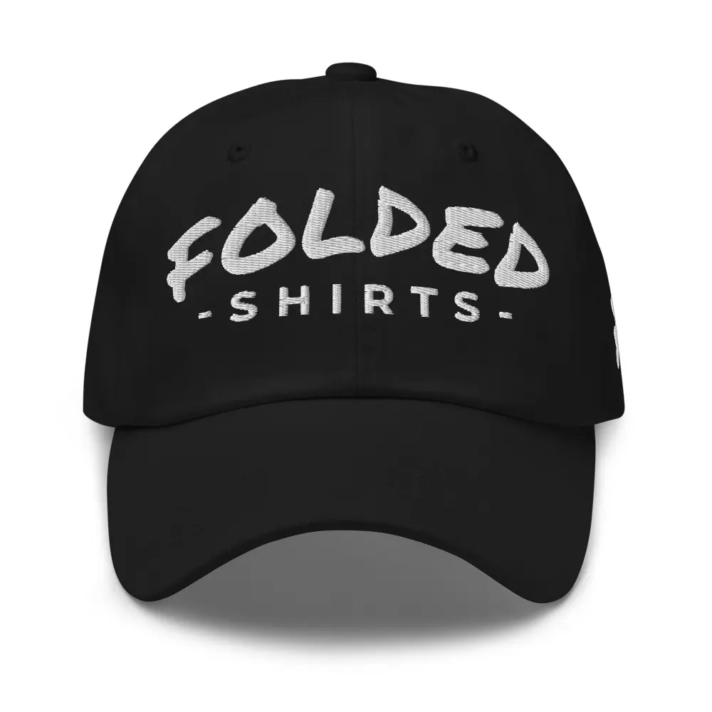 Get Folded Embroidered Dad Hat