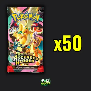 Ascended Heroes - 50 Pokémon Booster Packs