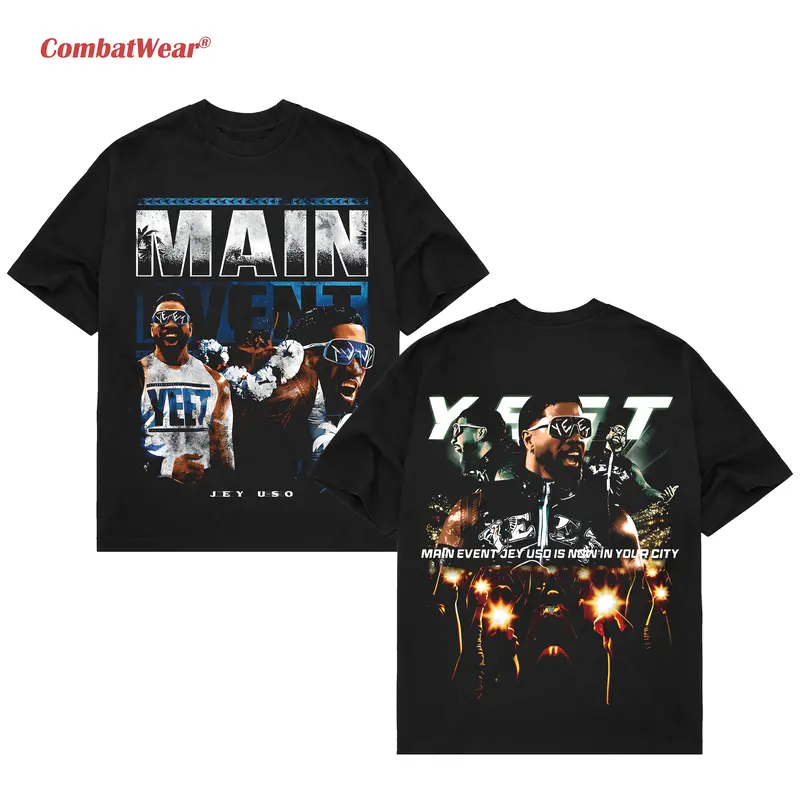 JEY USO TEE Wrestling Tee, Wrestler Shirt, WWE Shirt, WWE Merch, MMA Shirt, Sports T-shirt, Wrestling Gift, WWE Collection Hoodie Sweatshirts
