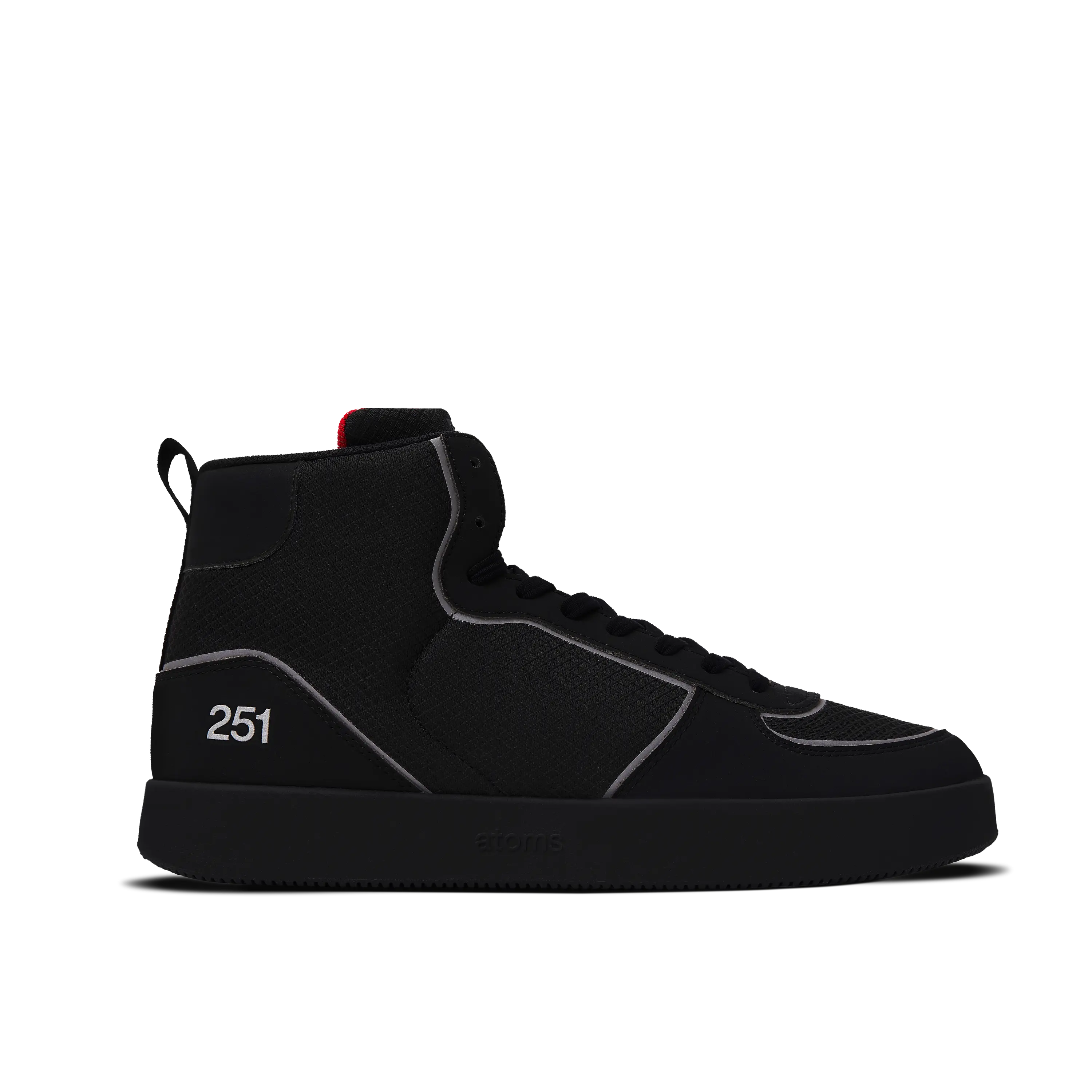 Atoms Men's Limited Edition x MKBHD Model 251.1 Casual High-Top Sneaker - Flexible Training Shoe, Everyday Comfort Walking Footwear