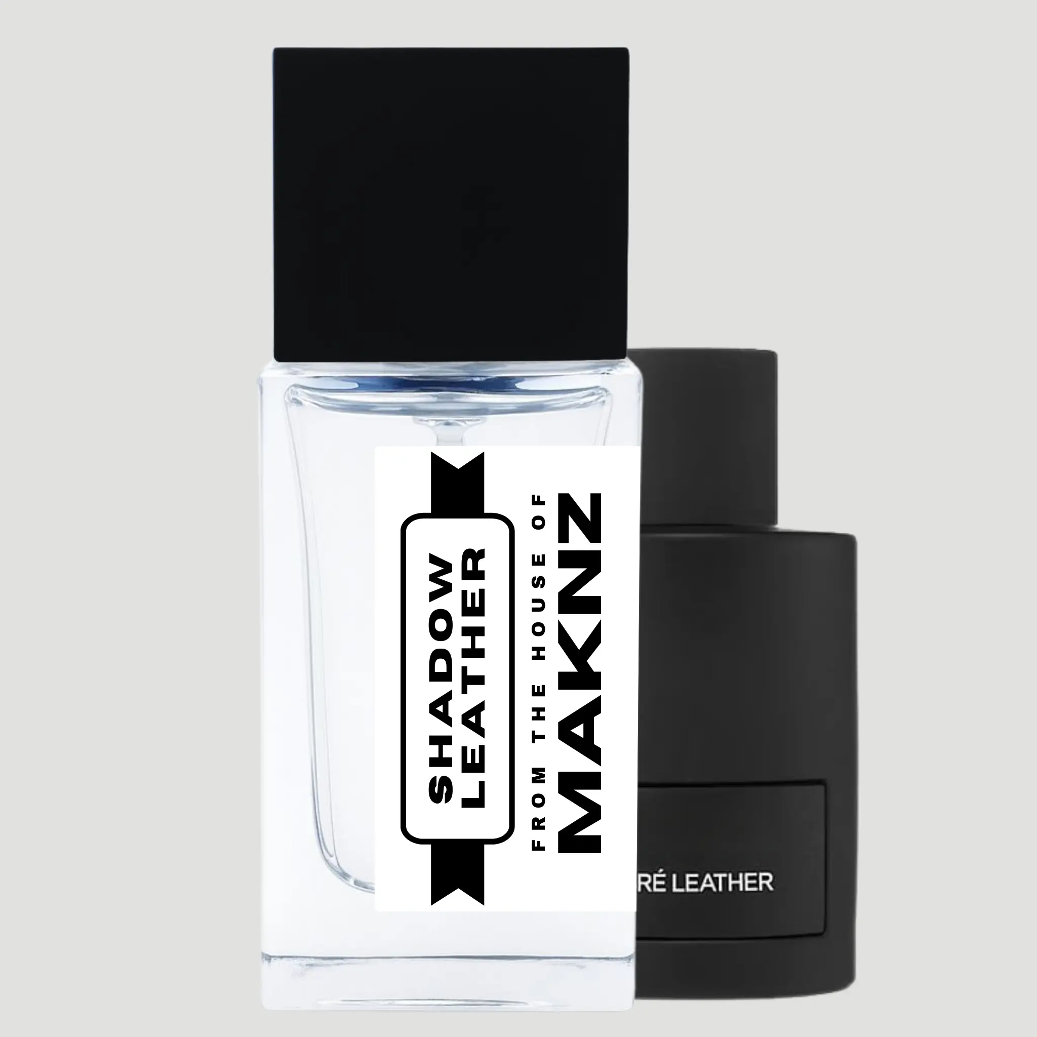 MAKNZ Shadow Leather Unisex Fragrance - leather. animalic, warm spicy, white floral, amber, smoky, earthy, mossy, patchouli