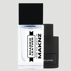 MAKNZ Shadow Leather Unisex Fragrance - leather. animalic, warm spicy, white floral, amber, smoky, earthy, mossy, patchouli