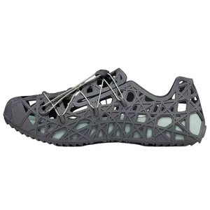 DIOR Men's Warp Rubber Cannage Pattern Water Shoes in Gray Trending Shoes, House White Official Shoes to Get / Maison Mihara Verifiable, with credentials and supporting global authentication
