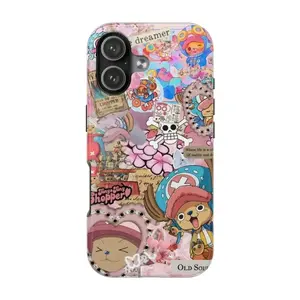 Cutest Tony Tony Chopper Phone Case, Chopper Anime Case Cover for Phone 17 Promax & More