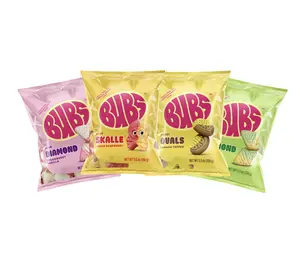 BUBS USA 4 Pack Sour Skalle Sweet Ovals Sour Diamond Tutti Frutti BonBon Sweet Sour Candy 5.5 oz Pack for Snacking and Candy Lovers