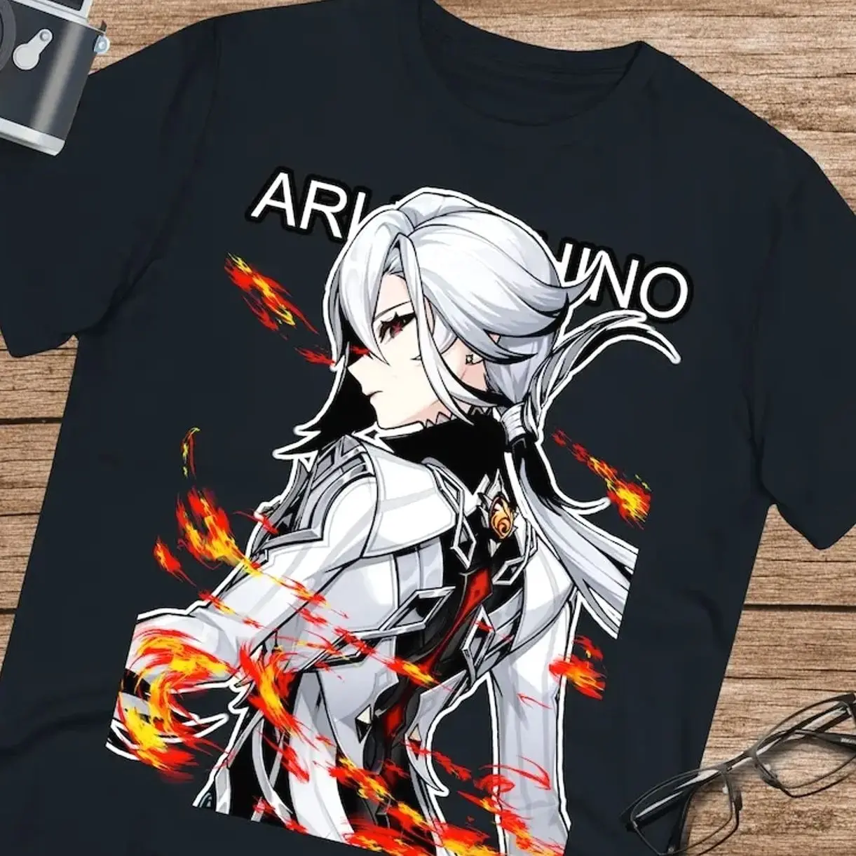 Arlecchino Genshin Impact Shirt The Knave genshin Father Unisex Ultra Cotton Tee AE5
