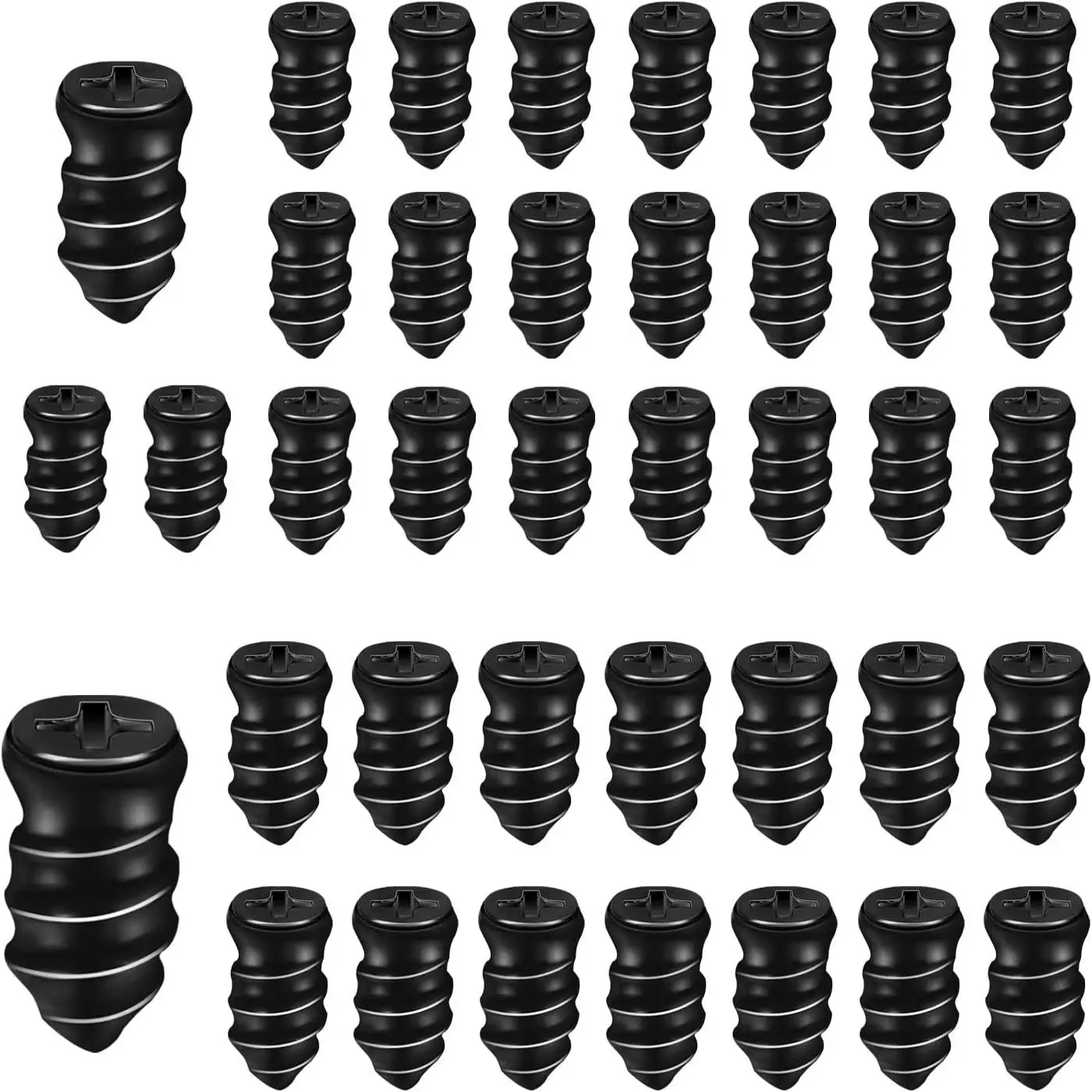 Tire Repair Rubber Nail, Auto Motorcycle Vacuum Tire Repair Nail, Self-service Car Tire Repair Nail, Rubber Screw, Tire Repair for Car Truck and Tract