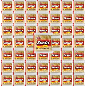 Keebler, Zesta, Saltine Crackers, Original, Single Serve, 0.20 Oz(Pack of 50) Bundled By Shoppyway Snack Baked