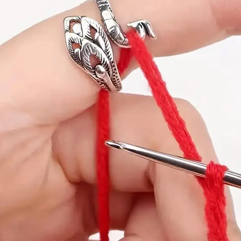 Vintage Hollow out Peacock Design Ring, Multifunction Adjustable Knitting Coil Crochet Ring, Fashion Jewelry Accessories for Women & Men, Vintage Rings Jewelry, Unique Rings, Beautiful Rings, Trendy Jewellery Accessories