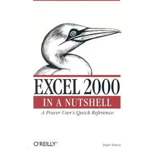 USED-Excel 2000 in a Nutshell: A Power User's Quick Reference by Simon, Jinjer (Paperback)