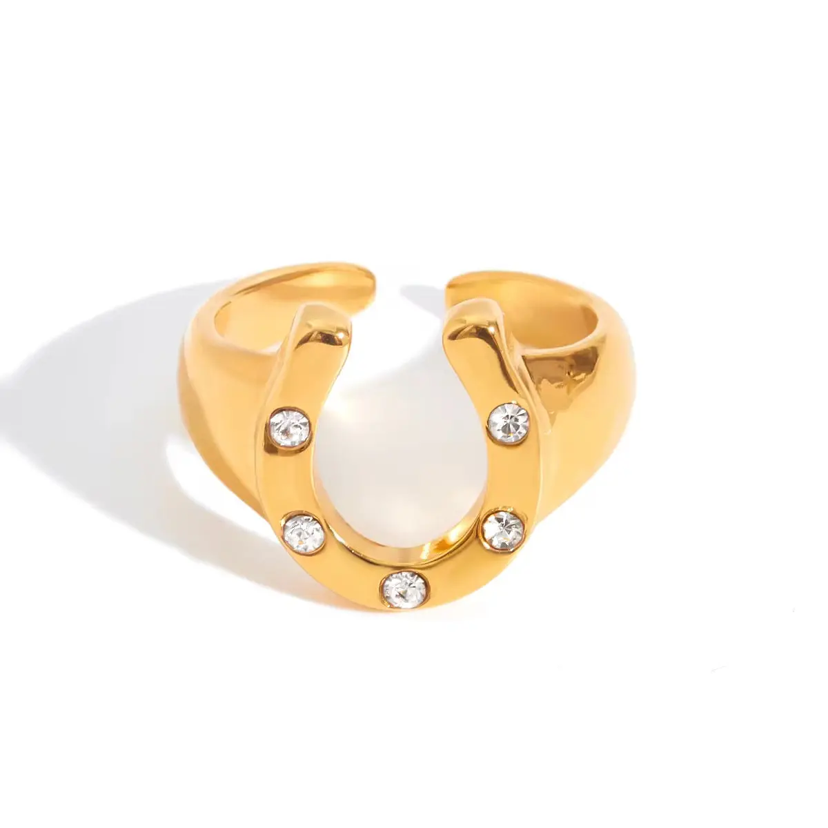 18K Stella Horse Shoe Open Ring